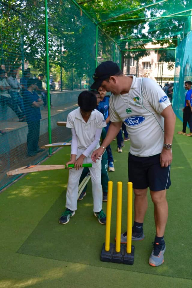 MCA cricket coaching session